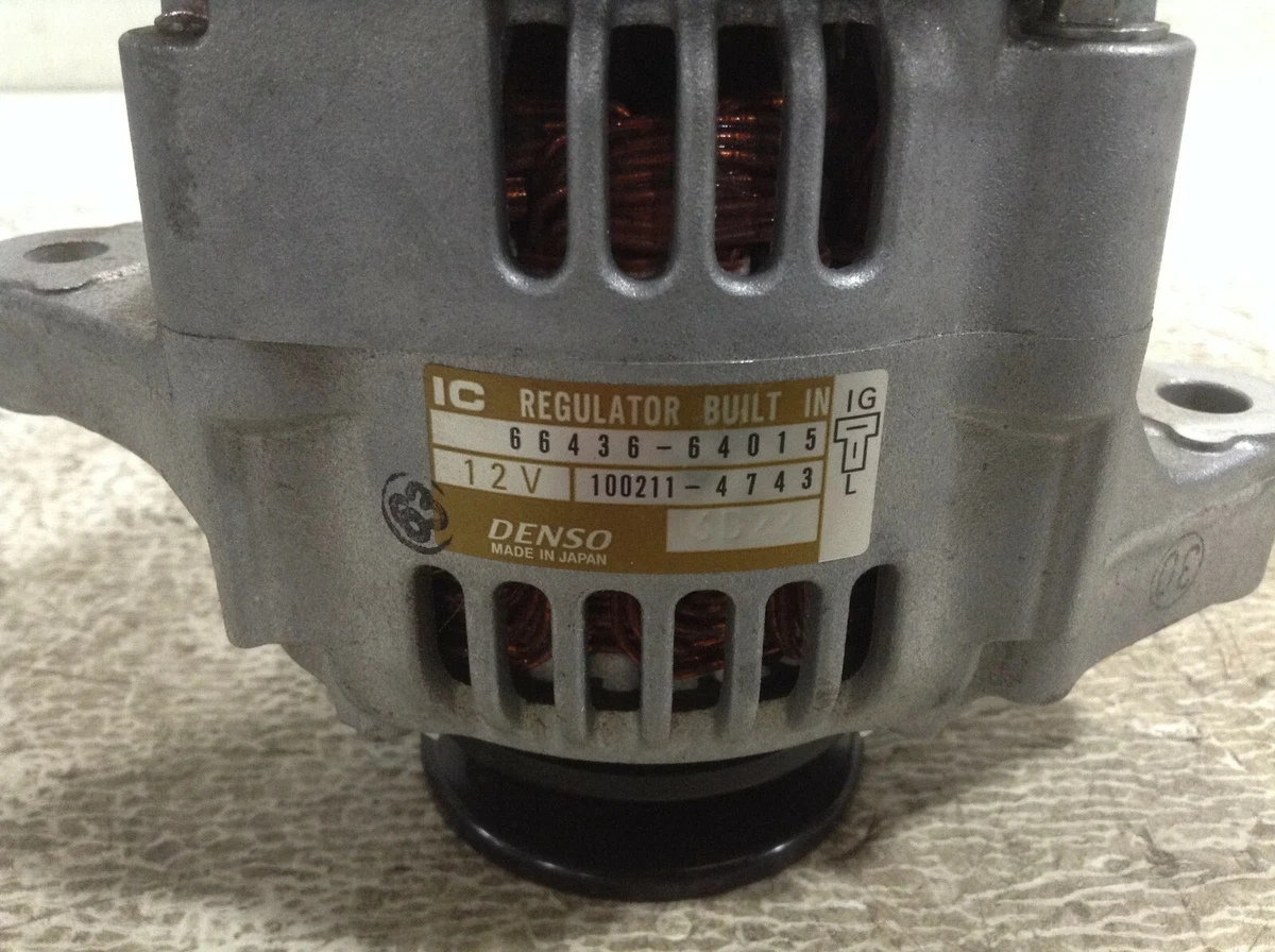 Denso 66436-64015 Alternator 12 V 6643664015 New (TSC) | eBay