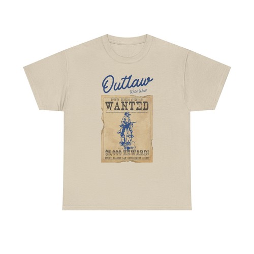 Outlaw Unisex T-Shirt-Cowboy-Country Music-Cowgirl-Spring-Gift-Rodeo-Southern - Picture 2 of 37