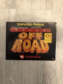 Super Off Road NES Complete CIB Box Manual