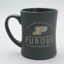 RFSJ Purdue University Matte Gray Coffee Mug Made in Thailand