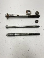 99 1999 KTM 300 MXC 300mxc OEM LOT Front Rear Back Axle Shaft Bolt Pivot