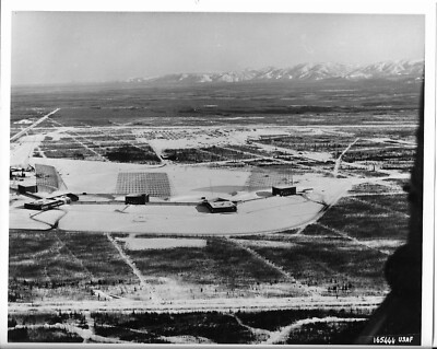 VIEW OF AIR FORCE BALLISTIC MISSILE WARNING SYSTEM 1961 8'' X 10'' B/W ORIGL PHOTO