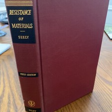 Resistance Of Materials By Steely 3rd Edition...