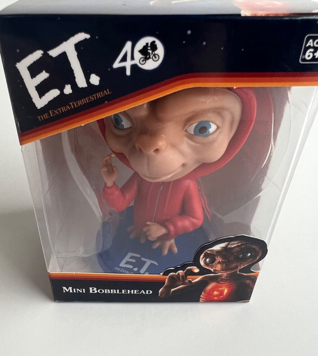 4049. ET オーナメント フィギュア E.T. Mini Bobblehead 40th Anniversary Universal Culturefly 3.5 | eBay