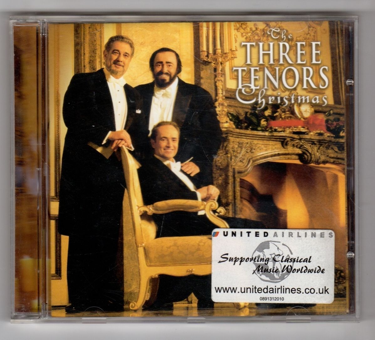 (GZ633) Various Artists, The Three Tenors Christmas - 2000 CD