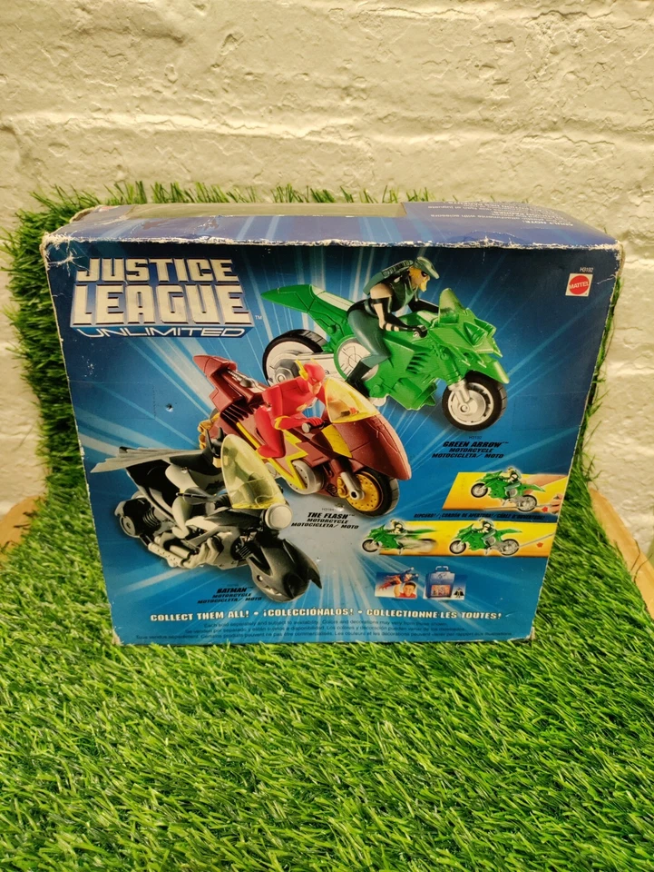 Motocicleta Justice League Unlimited Green Arrow Mattel 2005 (NUEVA) Foto 3 de 4