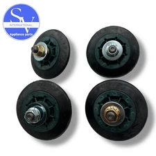 Maytag Dryer Drum Support Roller WPW10314173 W10314171 W10314173 (SET 4)