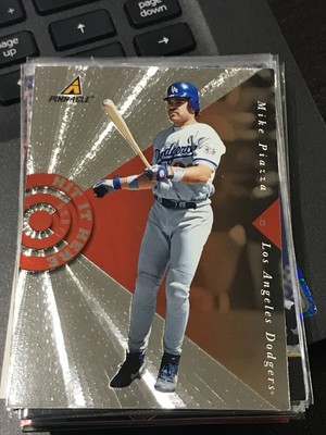 1X MIKE PIAZZA 1998 Pinnacle #3 PROMO SAMPLE NMMT Lots Available HIT IT HERE