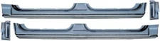 04 08 Crew Cab 4Pc Rocker Panel & Cab Corner, Ford F150, Super Crew Cab