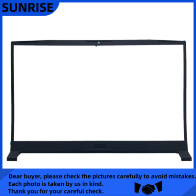 Cover Posteriore LCD Con Cerniere Per MSI Pulse GL76 11UDK SCK MS-17L2 – Colore Grigio Argento