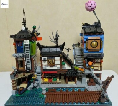 LEGO The LEGO Ninjago Movie Ninjago City Docks 70657 In 2018 Used Comp W/Manual
