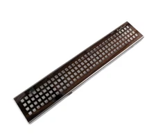 Wall Mounted Polished Chrome Shower Shelf  12", 16", 24" (Square Design)