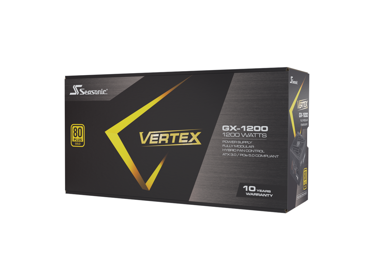 Seasonic VERTEX GX-1200, 1200W 80+ Gold ATX Full Modular Power