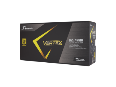 Seasonic製 80PLUS GOLD VERTEX-GX-1200 Seasonic VERTEX GX-1200, 1200W 80+ Gold ATX Full Modular Power