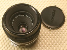 Nikon Micro-Nikkor-P 55mm F3.5 with Non-AI Mount Super Clean