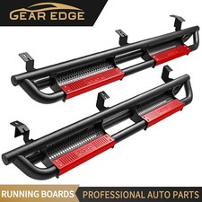Running Boards For 2005-2023 Toyota Tacoma Double Cab Pickup Drop Bars Side Step