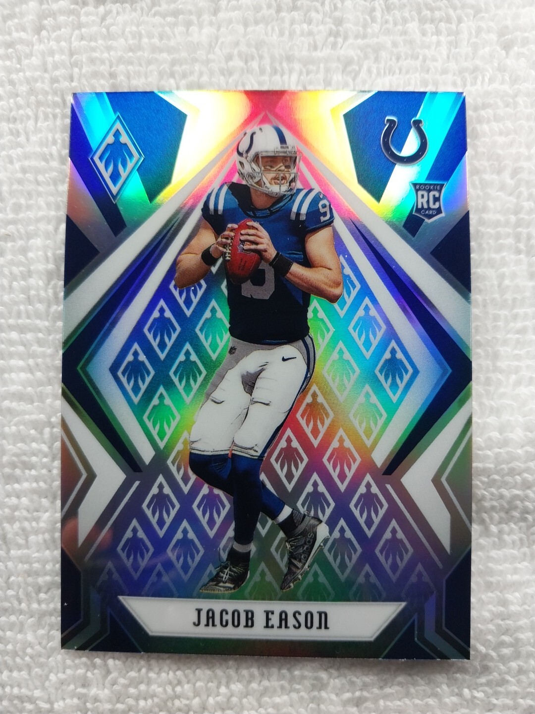 2020 Panini Phoenix Rookie Silver Prizm #116 Jacob Eason RC