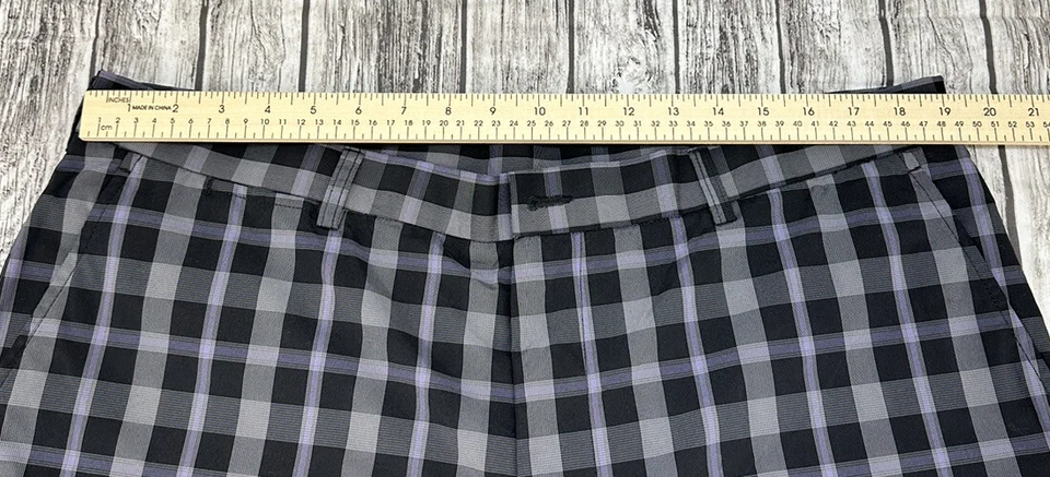 Ben Hogan Performance Pantalones Cortos Ligeros Hombre Talla 40 Negro Gris Morado Foto 4 de 4