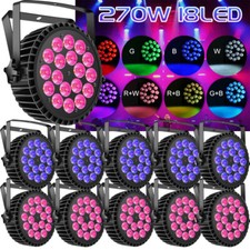 270W 18LED PAR Light RGBW Stage Bar Wash Lighting DMX DJ Disco Party Show Light