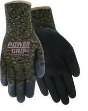 Red Steer Camo Camouflage Power Grips Light Weight Gloves Hunting Fishing M/L/XL