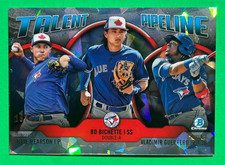 BICHETTE, VLAD GUERRERO JR, PEARSON 🔥 2019 Bowman Chrome /150 Talent Pipeline ⚾