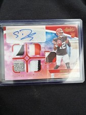 2025 Absolute Football Shedeur Sanders Rookie Patch Auto /99 (5 Patches) 