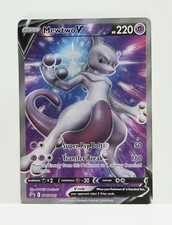 Pokémon Mewtwo V SWSH229 Sword & Shield Pokemon Go ETB Promo - Full Art Holo NM on eBay