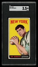 1965 Topps Set-Break #122 Joe Namath SGC 3.5 VG+