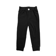 Equetech Winter Dinky Tots Jodhpurs - Ages 12 m to 6 yrs - Black & Beige *SALE*