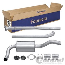 MITTELSCHALLDÄMPFER Easy2Fit MIT ANBAUTEILEN passend für FORD FIESTA MAZDA 121