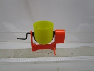 MS: Kapselfiguren BETONMISCHMASCHINE orange TOPSELTEN