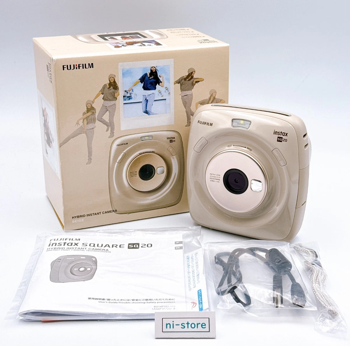 コンパクトデジタルカメラ FUJI FILM instax INSTAX SQUARE SQ 20 Fujifilm Instax Square SQ20 Adds Video Recording | PCMag