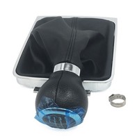 Schaltknauf Schaltsack Schaltmanschette Mit Rahmen FüR VW Passat 3C2 3C5 6-Gang