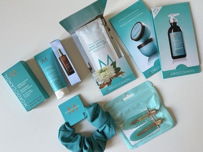 RARE Moroccanoil Hair Accessory Treatment Set Lotion Mask Styling Cream Mist NEW