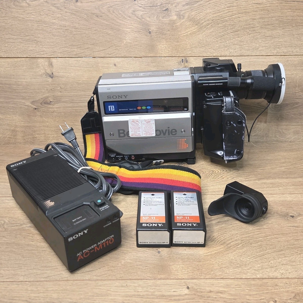 Sony BetaMovie Beta Max BMC-110 Camcorder w/Charger | eBay