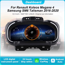 Digital Instrument Cluster For Renault Koleos Megane 4 Samsung Sm6 Talisman 2016 Digital Instrument Cluster For Renault Koleos Megane 4 Samsung Sm6 Talisman 2016
