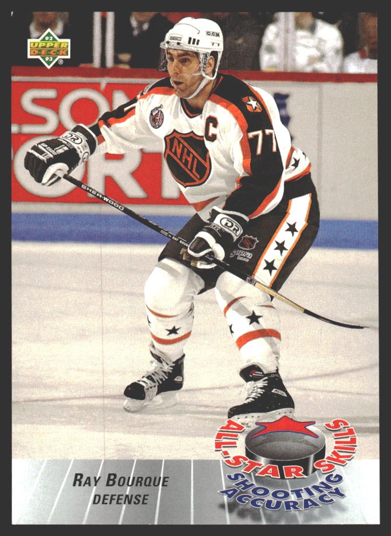 Ray Bourque #39 1992-93 Upper Deck All-Star Locker Series Boston Bruins