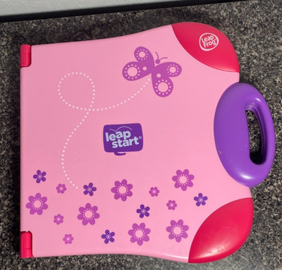 LEAP FROG LEAP START INTERACTIVE PINK LEARNING SYSTEM - Tested