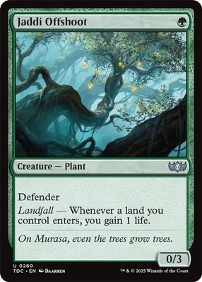 Jaddi Offshoot - 260 - NM - Commander: Tarkir: Dragonstorm - MTG