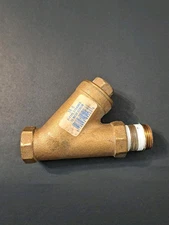 ZURN WILKINS 34-SXL Y Strainer,3 1/2" H,20 mesh,Bronze 22N583