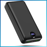 Powerbank 50000Mah 3In1 Ladekabel 22,5W Schnellladung USB-C Externer Akku