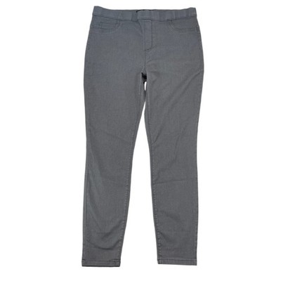 Dunnes Stores Grey Jeggings Size 16R Women's High Rise Stretch Skinny Pants