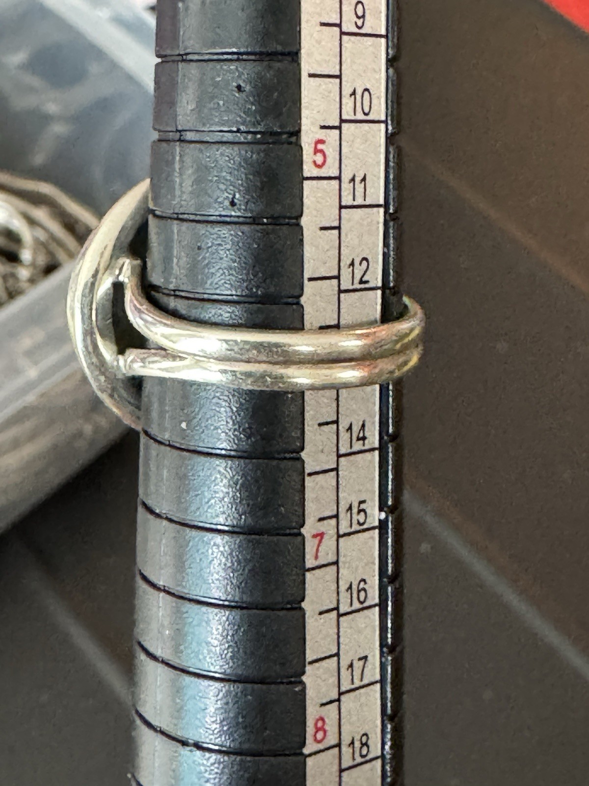 Sterling Silver 925 Ruby in Zoisite Statement Rin… - image 3