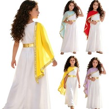 Girls Ancient Roman Themed Party Ancient Greek Mythology Theme Toga Costume