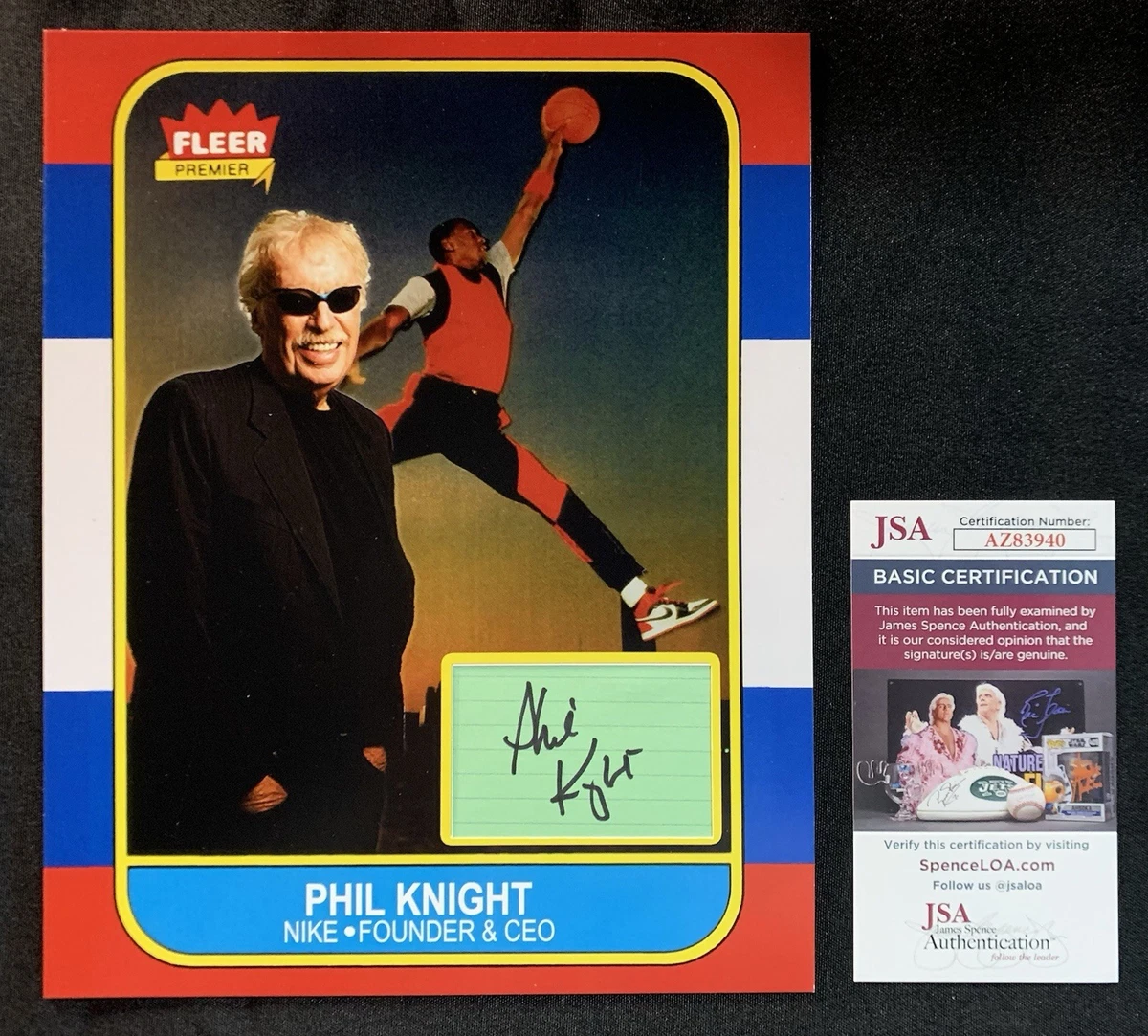 James Spence Authentication (JSA) Kobe Bryant Original Sports