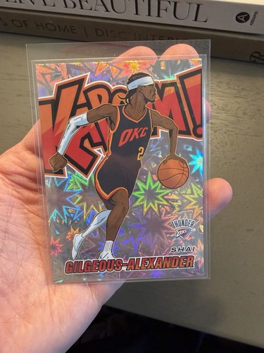 Shai Gilgeous-Alexander #6 2024 Panini Revolution Kaboom Vertical card