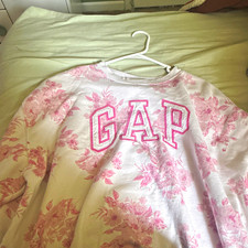 Gap Women s Crew Neck Pullover Sweatshirt Pin...