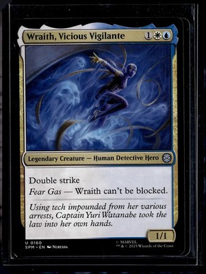 Wraith, Vicious Vigilante - 160 - SPM - NM - MTG Magic the Gathering