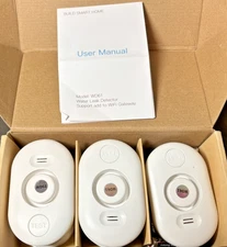 5 Pack Water Leak Detectors for Home, 100dB Water Sensor Alarm for Basement/bath