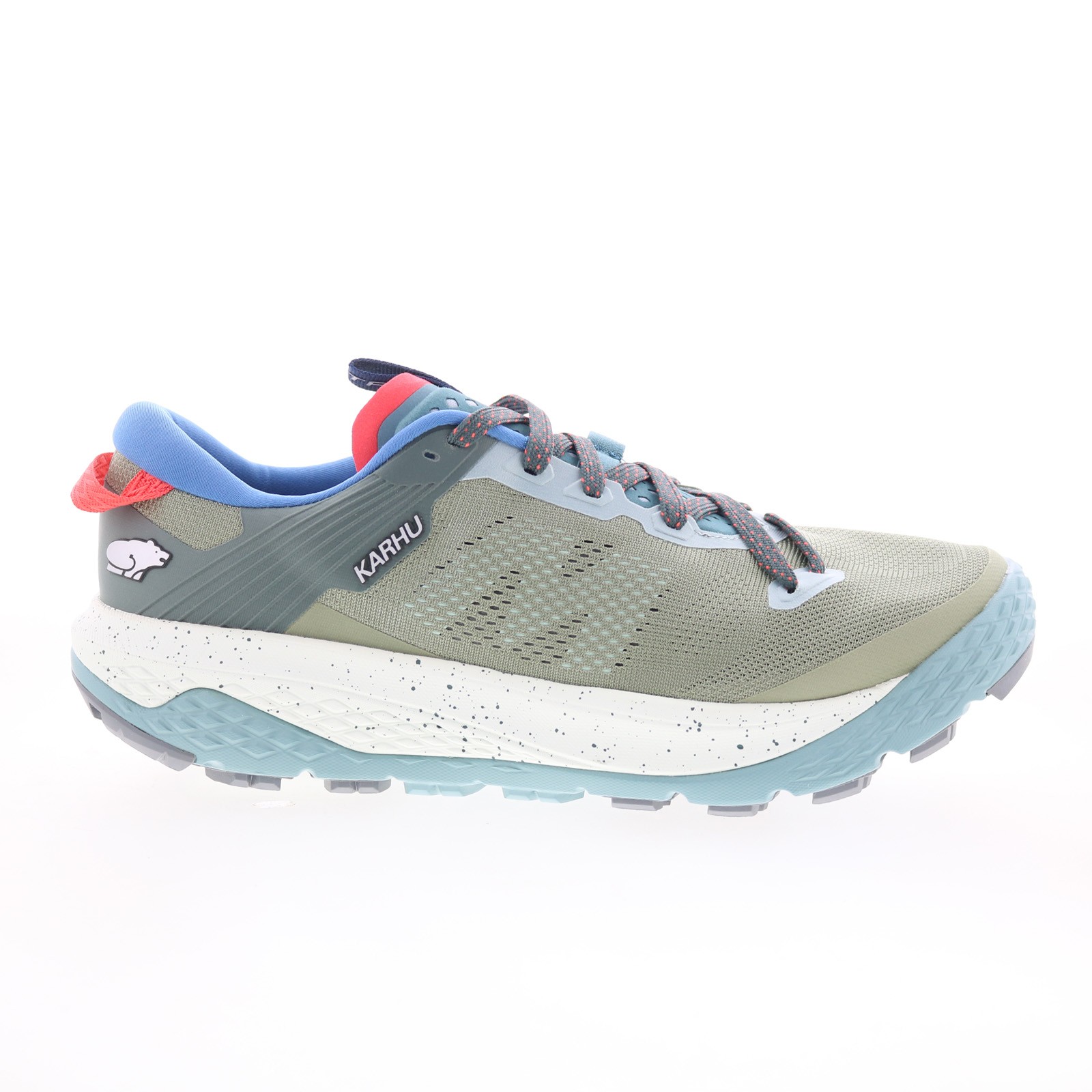 Karhu Ikoni Trail 1.0 Water Repellent Mens Green Athletic Hiking Shoes